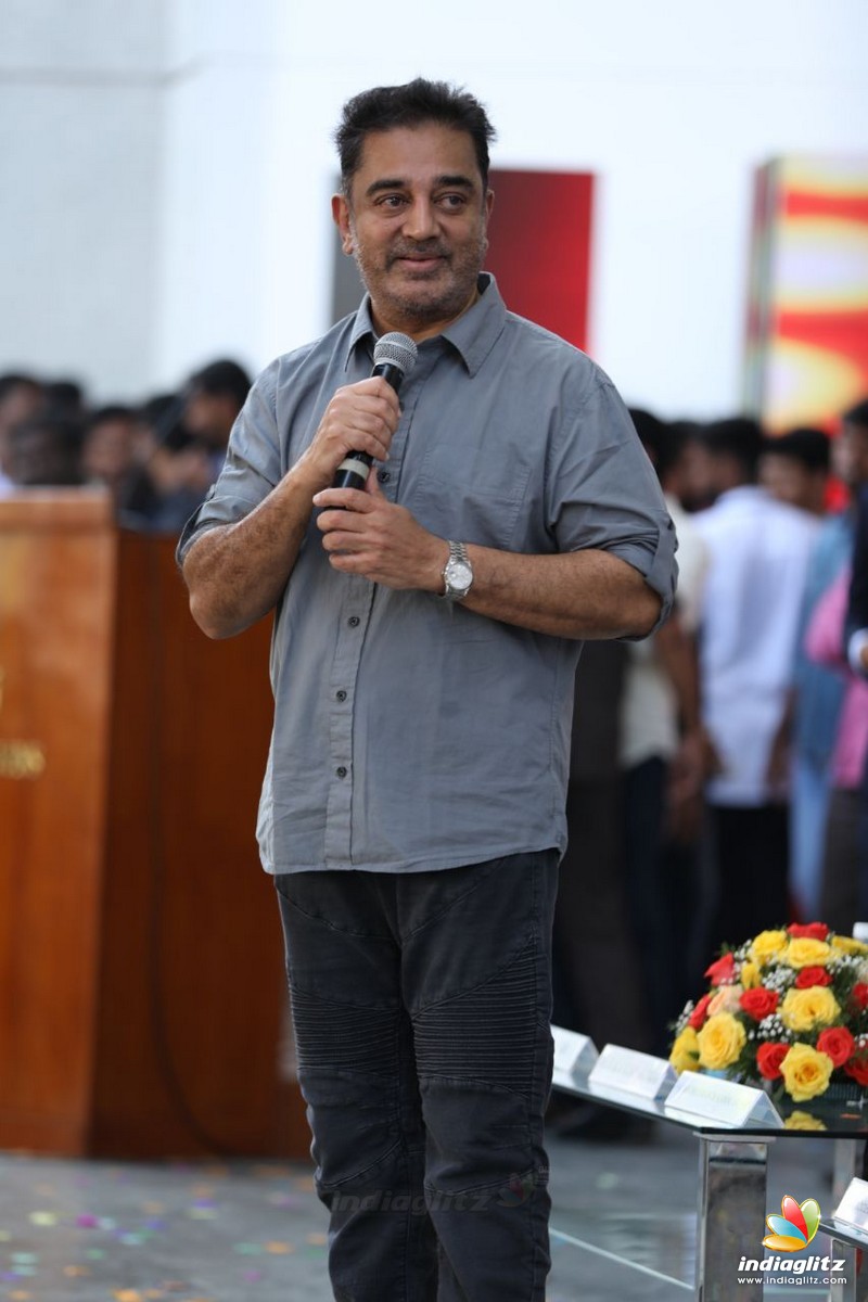 Kamal Haasan Addressing the Students at SSN College in Chennai