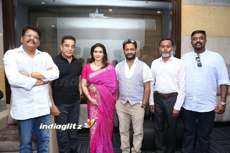 Kamal Haasan Inaugurates New Dubbing Studio at Le Magic Lantern