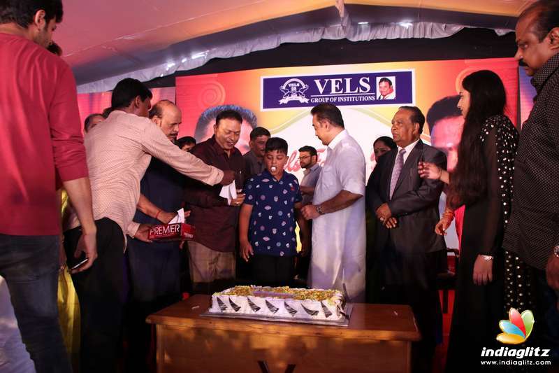 Kamal Haasan at Dr. Isari K Ganesh Birthday Celebration