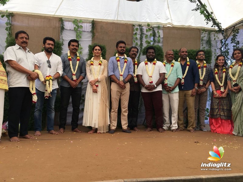 'Karthi17' New Movie Pooja