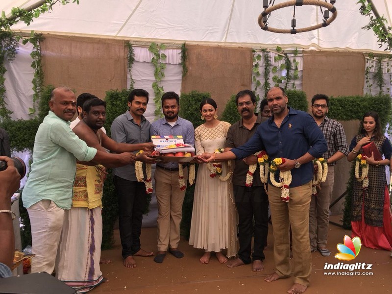 'Karthi17' New Movie Pooja