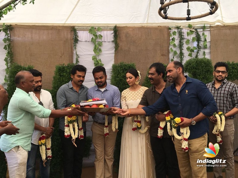 'Karthi17' New Movie Pooja