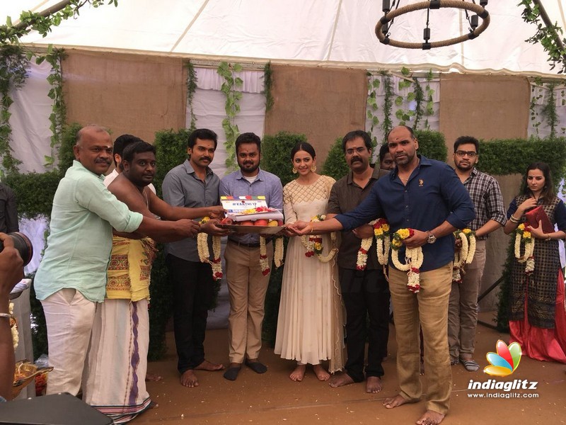 'Karthi17' New Movie Pooja