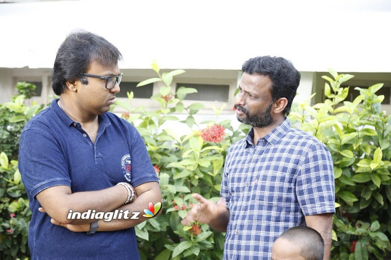 Karthi, Suriya and Director Pandiraj New Movie Pooja