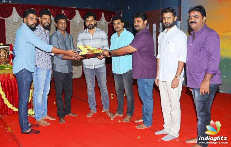 Karthi's New Movie Pooja