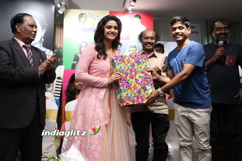 Keerthy Suresh Launch Silicon Live Art Museum