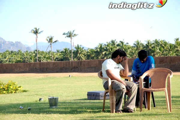 'Kandha Kottai' On Location