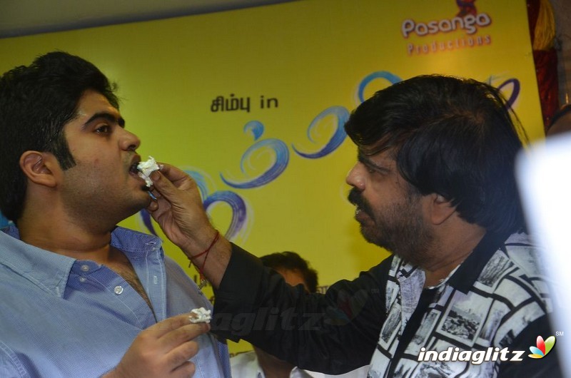 Simbu Brother Kuralarasan Speech at 'Idhu Namma Aalu' Songs Launch