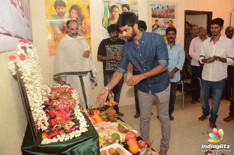 Atharva's 'Kurudhi Aatam' Movie Pooja