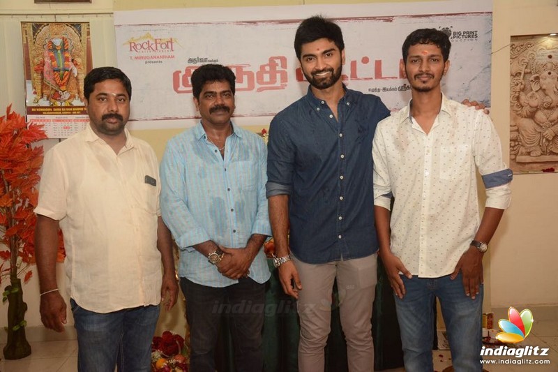 Atharva's 'Kurudhi Aatam' Movie Pooja