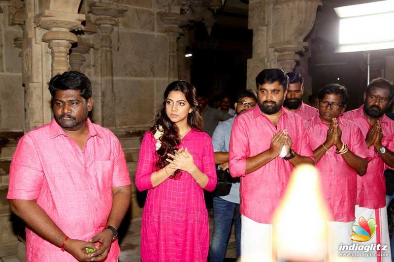 'Kombu Vatcha Singamda' Movie Pooja