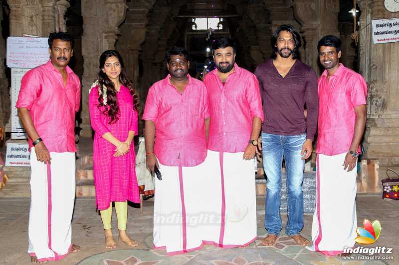 'Kombu Vatcha Singamda' Movie Pooja