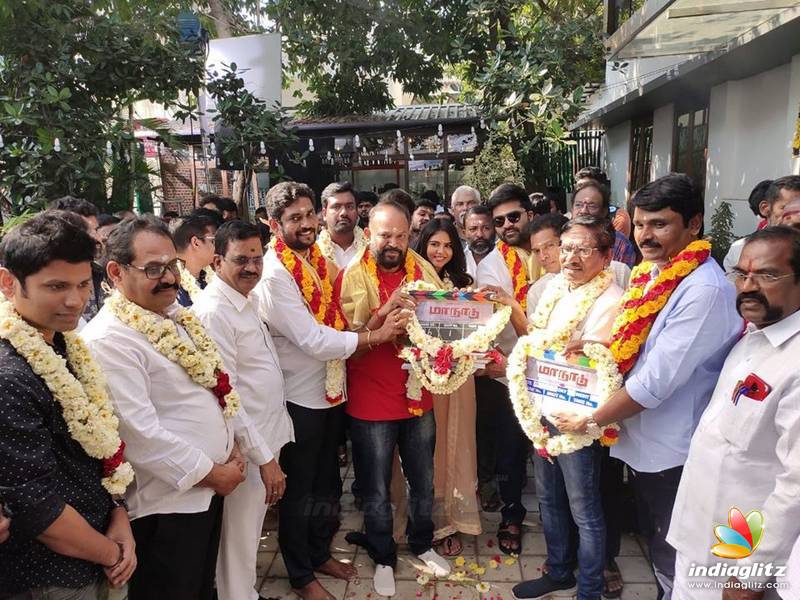 'Maanaadu' Movie Pooja