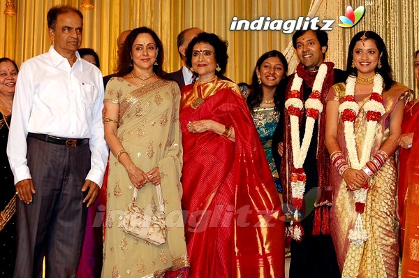 Vyjayanthimala's Son Reception