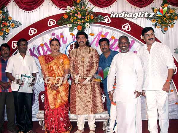 Actress Manjari's  Wedding Reception