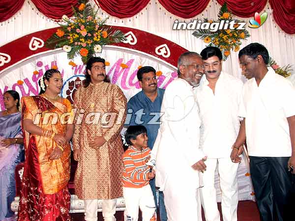 Actress Manjari's  Wedding Reception