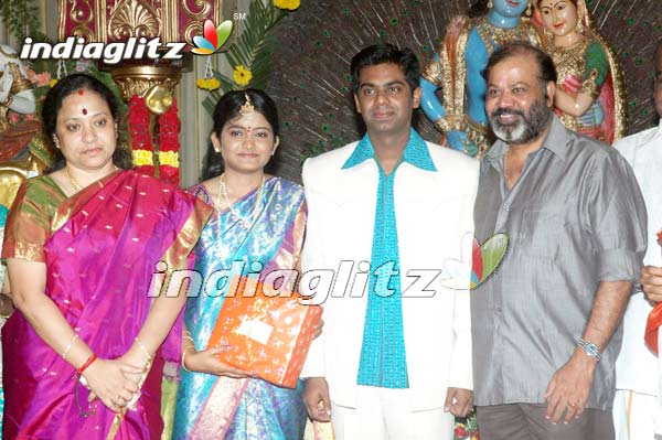 Producer Mohan Natarajan's Daughter Reception