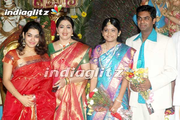 Producer Mohan Natarajan's Daughter Reception