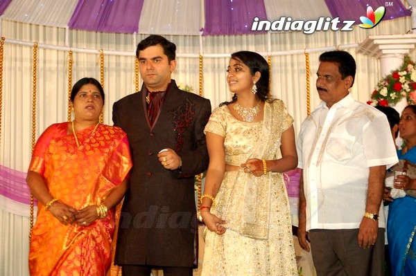 Navya Nair Wedding Reception