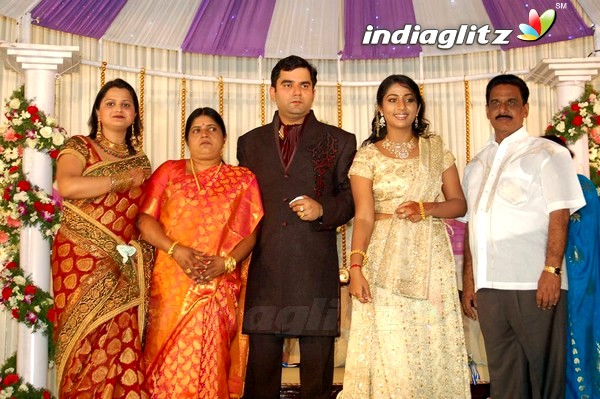 Navya Nair Wedding Reception