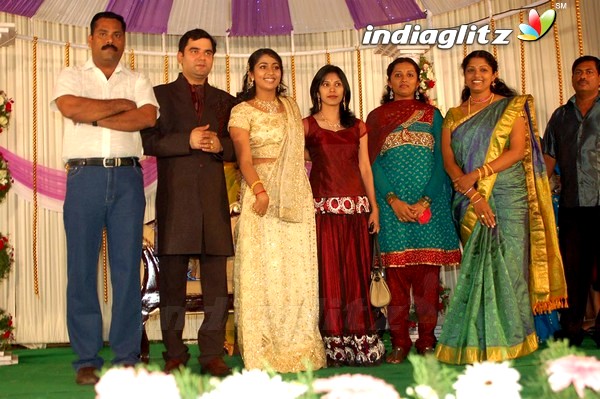 Navya Nair Wedding Reception