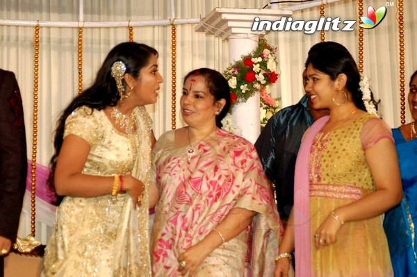 Navya Nair Wedding Reception