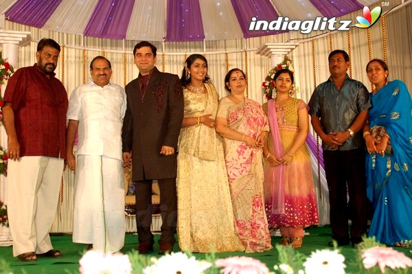 Navya Nair Wedding Reception