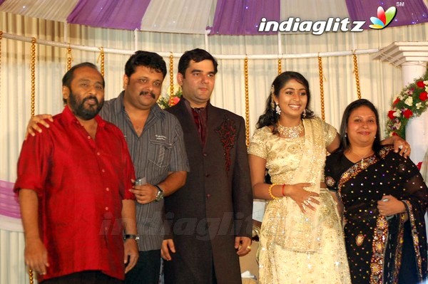 Navya Nair Wedding Reception