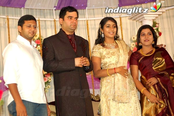 Navya Nair Wedding Reception