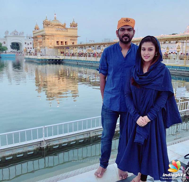 Naynathara & Vignesh Shivn Visited Golden Temple