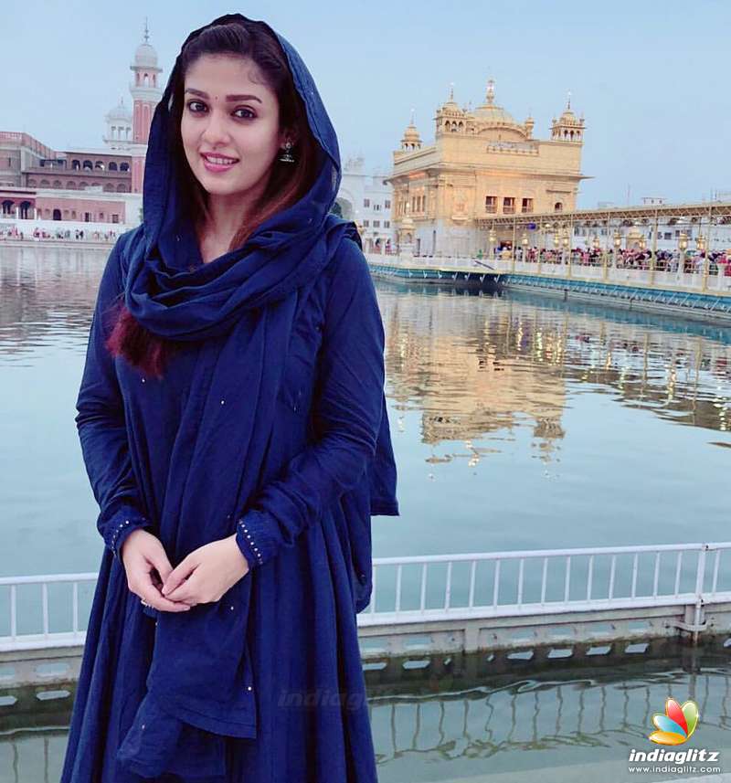 Naynathara & Vignesh Shivn Visited Golden Temple