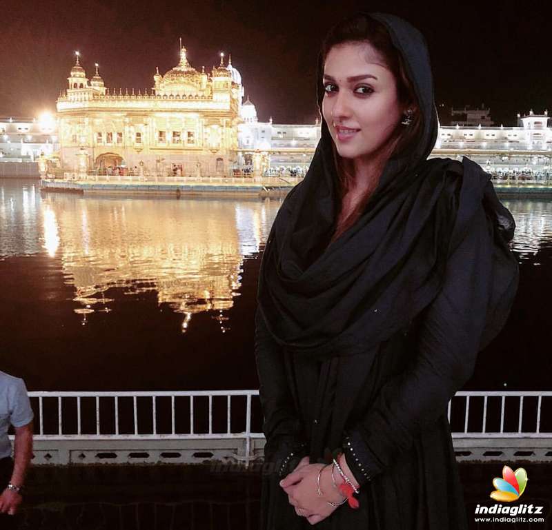 Naynathara & Vignesh Shivn Visited Golden Temple