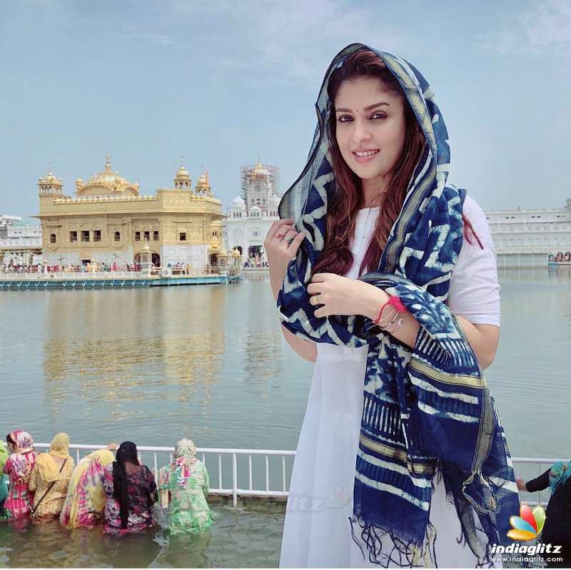 Naynathara & Vignesh Shivn Visited Golden Temple