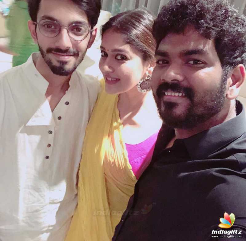 SK, Anirudh, Atlee at Nayan Vikki Diwali Celebration