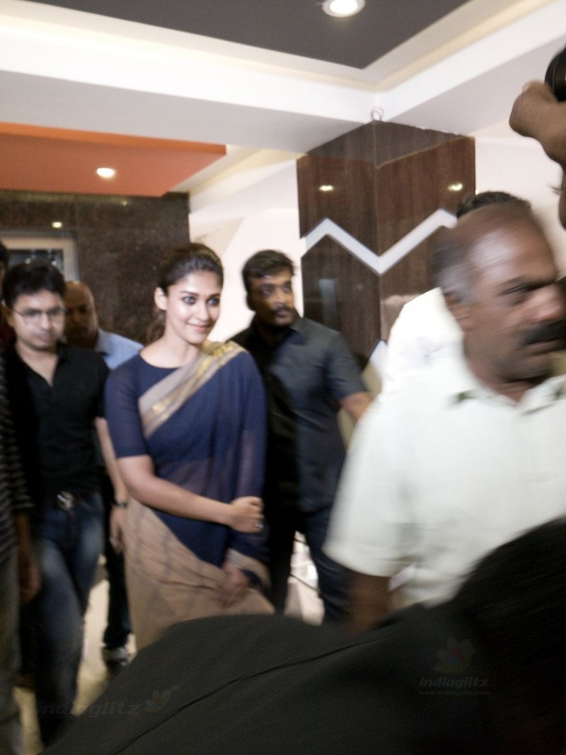 Nayanthara at Kasi theater 'Aramm' Movie Screening