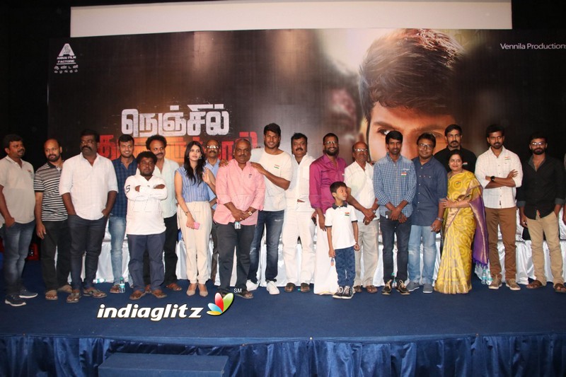 'Nenjil Thunivu Irunthal' First Look and Title Launch