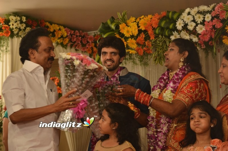 Nizhalgal Ravi Son Wedding Reception