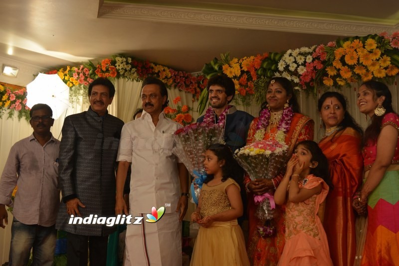 Nizhalgal Ravi Son Wedding Reception