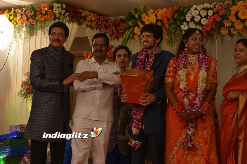 Nizhalgal Ravi Son Wedding Reception