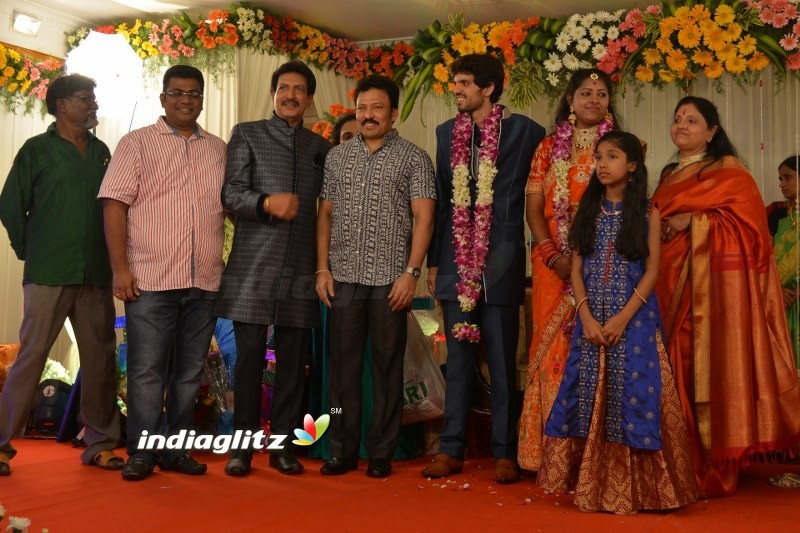 Nizhalgal Ravi Son Wedding Reception