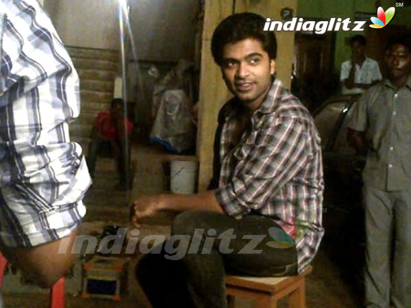 Vettai Mannan On Location