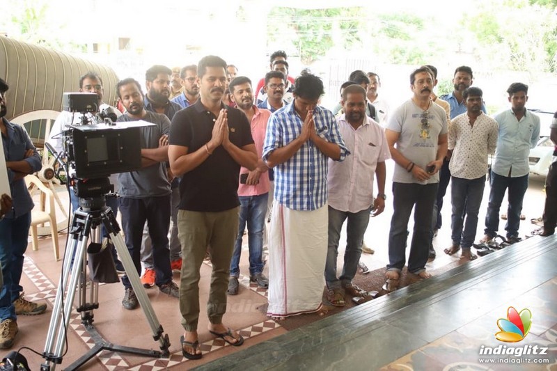 Prabhu Deva's 'Police' Movie Pooja