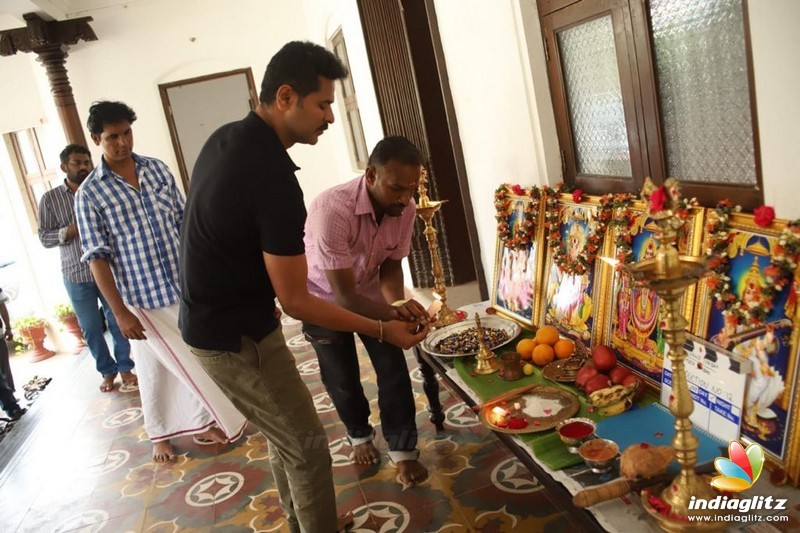 Prabhu Deva's 'Police' Movie Pooja