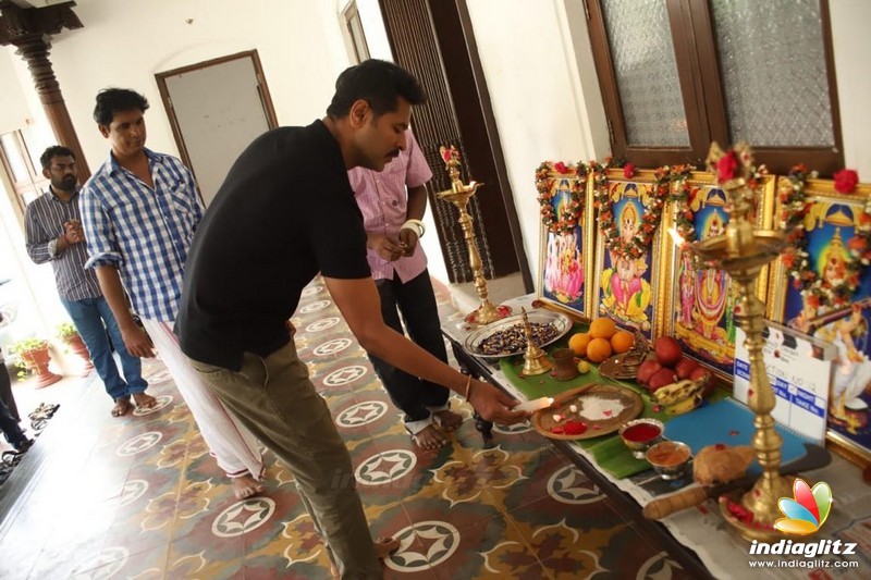 Prabhu Deva's 'Police' Movie Pooja