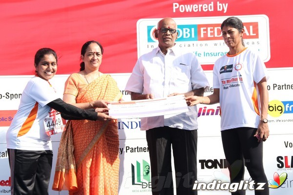 Pen Kalvi A Run Marathon For Girl Education