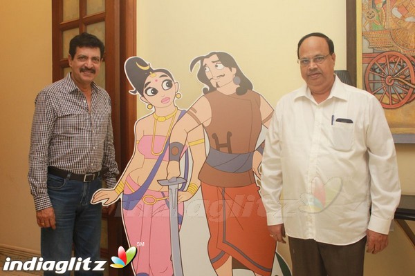 'Ponniyin Selvan' 2D Animation Movie Launch and Press Meet