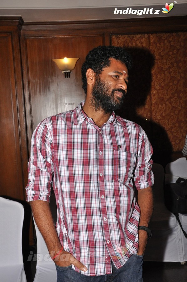 Prabhu Deva Meets The Press