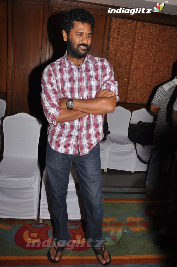 Prabhu Deva Meets The Press