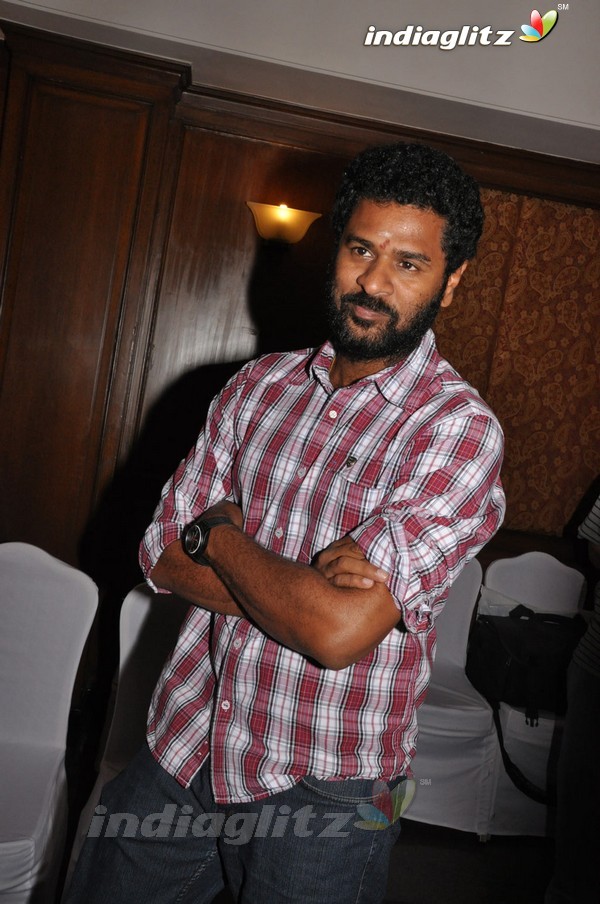 Prabhu Deva Meets The Press