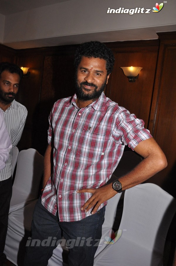 Prabhu Deva Meets The Press